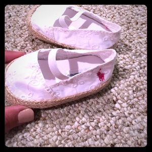 Ralph Lauren baby girl shoes